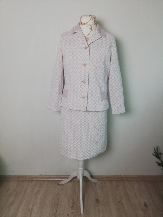 Vintage 60s 70s Jacket Skirt Suit / 2 Piece Skirt