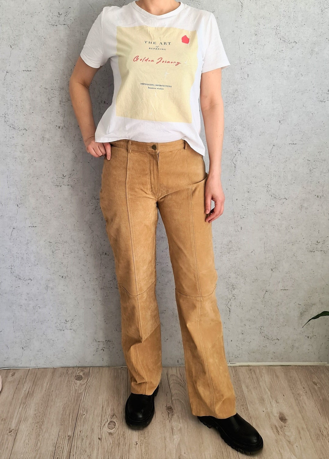 Vintage Boho Suede Leather Pants Womens Genuine Suede Trousers Boho High Waist Pants Size Medium Vintage Clothing Women - Etsy Vintage Boho Suede Leather Pants Womens Genuine Suede Trousers Boho High Waist Pants Size Medium Vintage Clothing Women - Etsy