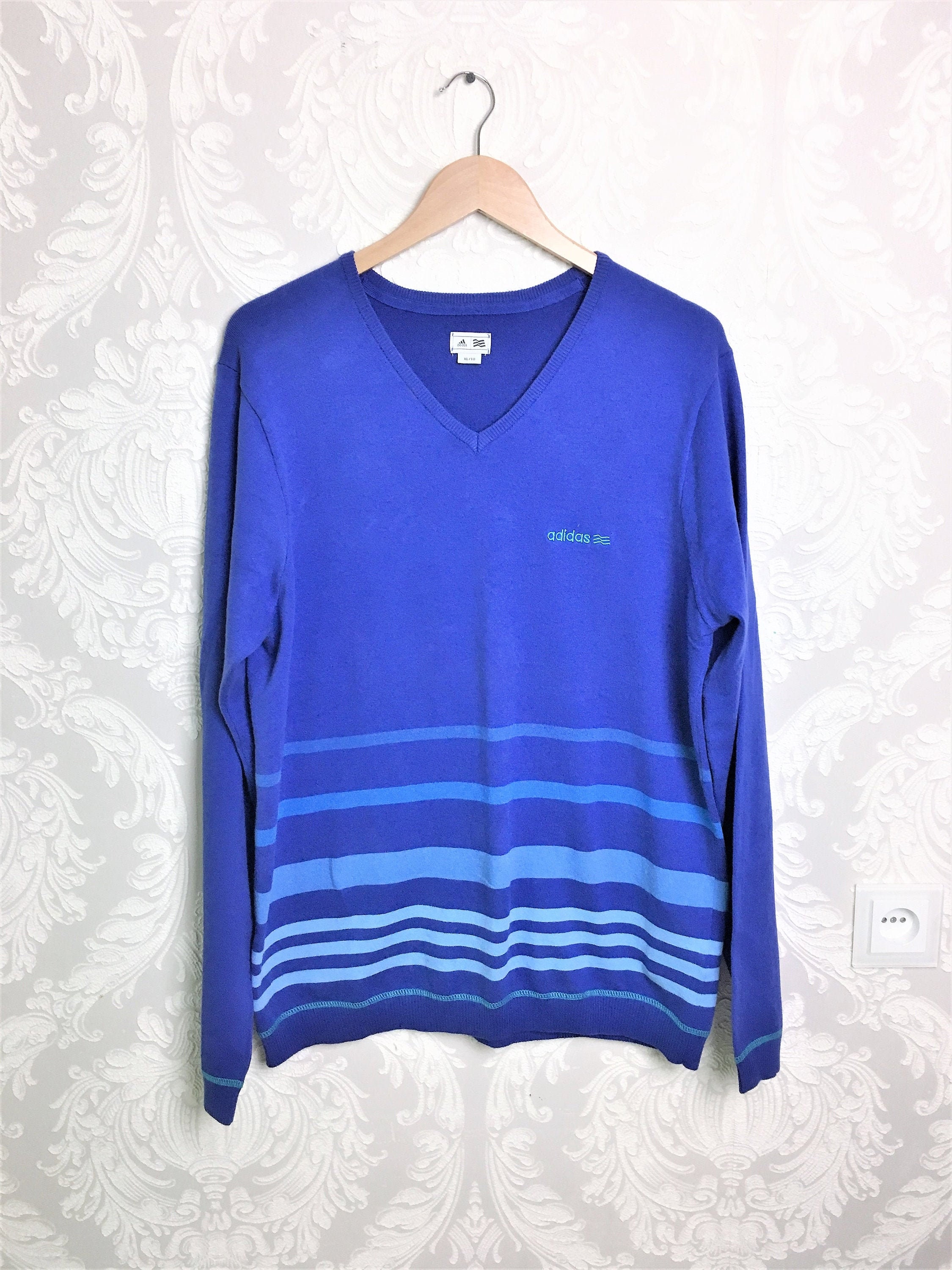 purple adidas jumper