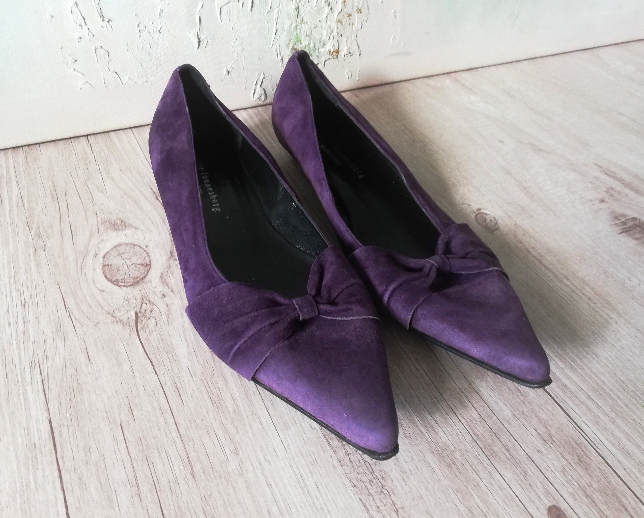 Purple Ballet Flats Etsy Canada