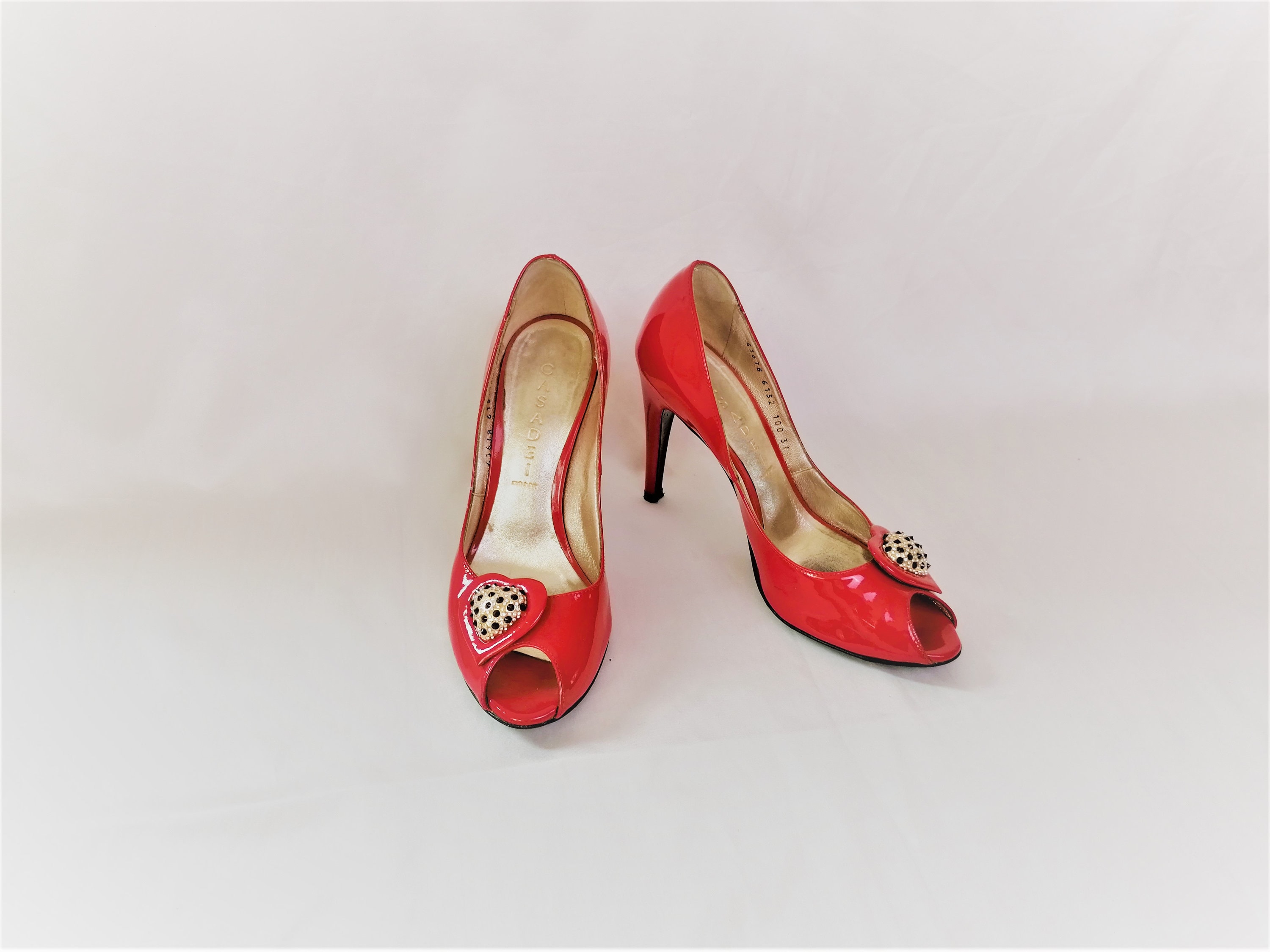 Red Patent Heels Etsy Singapore
