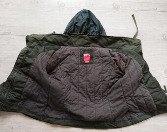 Y2K Army Green Jacket Women Miss Sixty Jacket Size Small