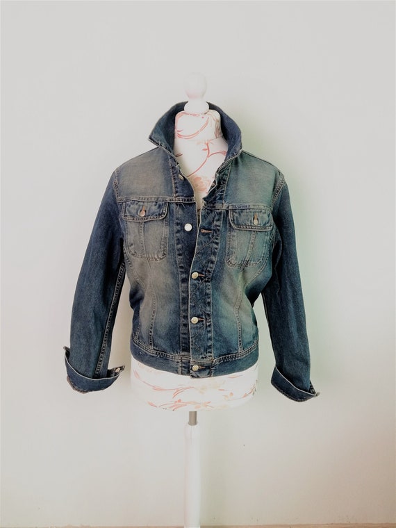 Diesel Denim Jacket / Diesel Jeans Short Fitted Ja