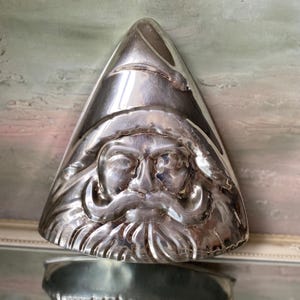 Vintage Christmas Santa Baking Tin Forma Vintage Santa Claus w kształcie metalowej formy do ciasta Vintage kitchen Decor