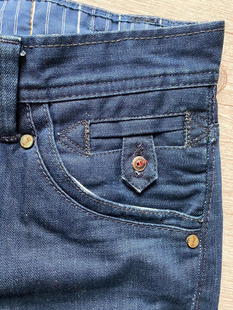 Rare Vintage Levi Strauss & Co Two Horse Brand Jeans Straight Leg