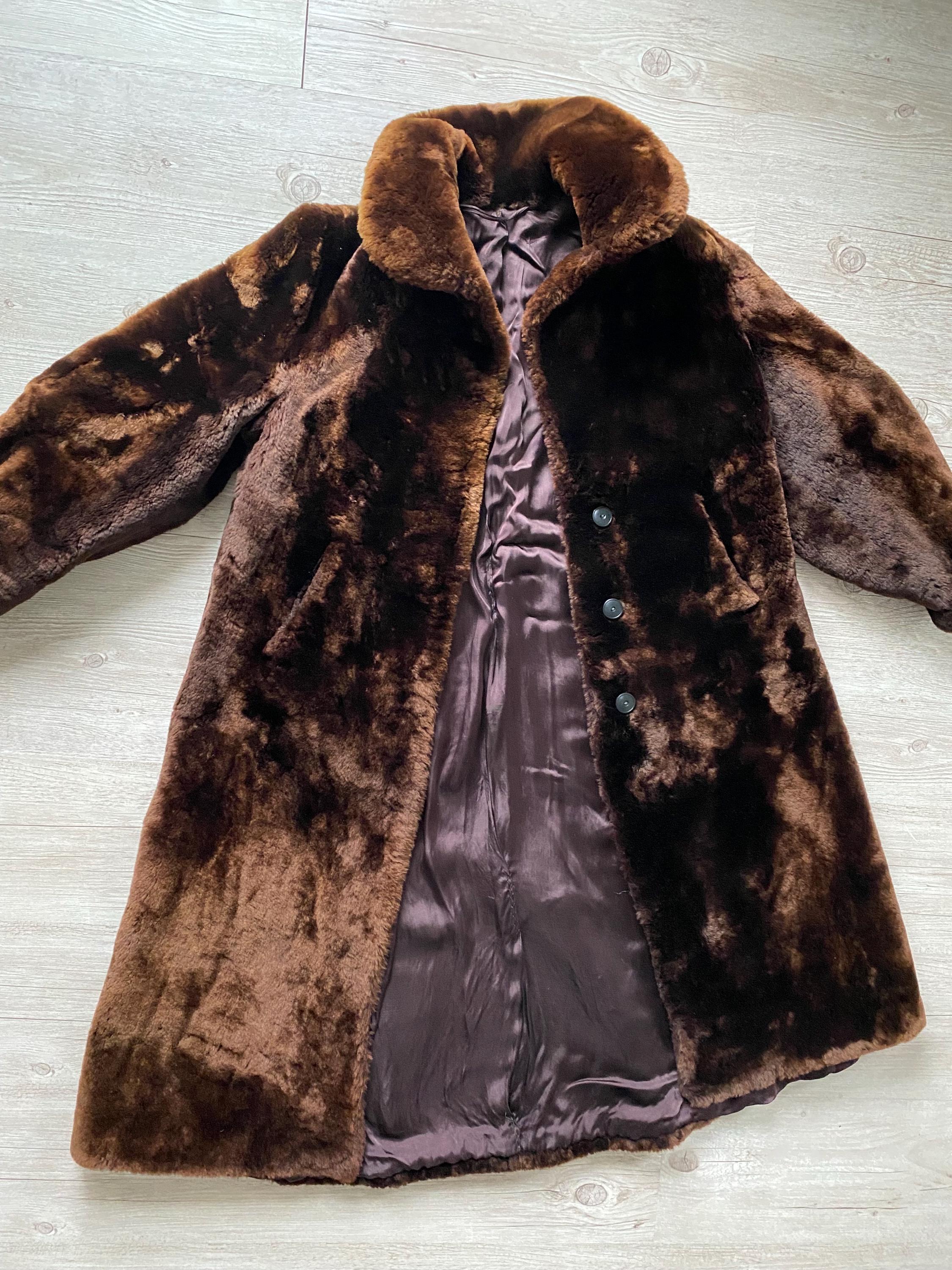 ジャケット・アウター 90's Vintage Mouton Fur Jacket sullen