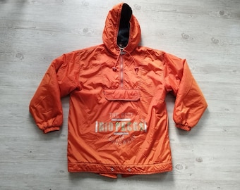 Chaqueta de esquí y snowboard unisex con capucha impermeable vintage (talla L)