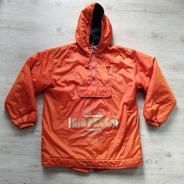 Vintage Waterproof Anorak Men Size Large Anorak Hoodie Snowboard Ski Jacket Unisex Vintage Clothing Men Women