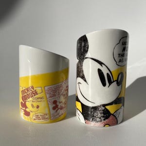 Saleiros e pimenteiros colecionáveis de histórias em quadrinhos do Mickey Mouse