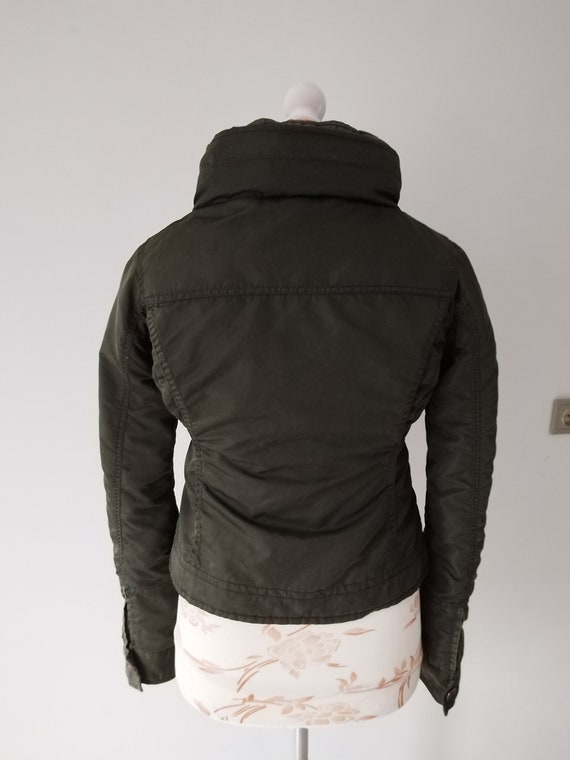 Y2K Army Green Cropped Jacket Women Miss Sixty Jacket… Gem