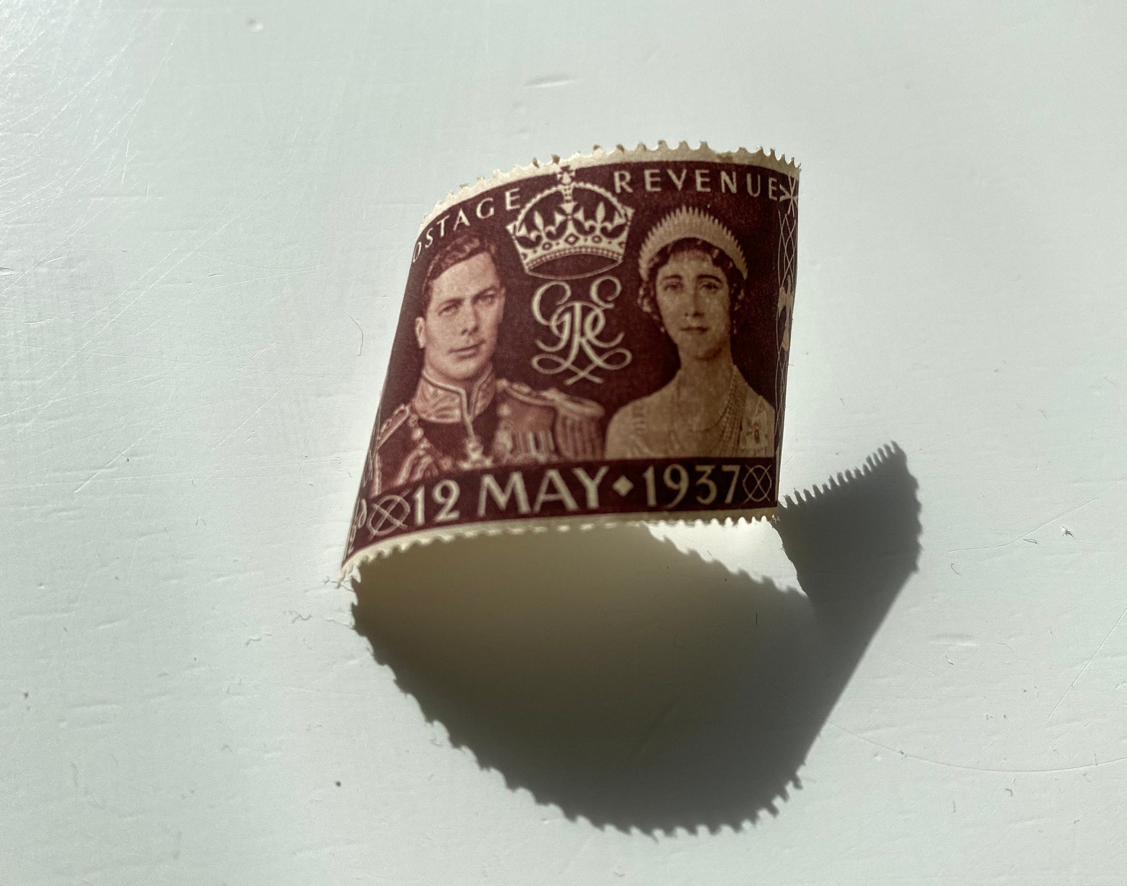 1937年ジョージ6世戴冠式切手（英国コレクターズアイテム） - Etsy 日本