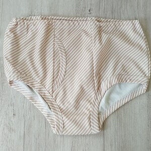 Vintage Briefs Men Underwear Mens Striped Panties Polyester Underwear Briefs Old School Size Medium Made in Finland Vintage Clothing Men