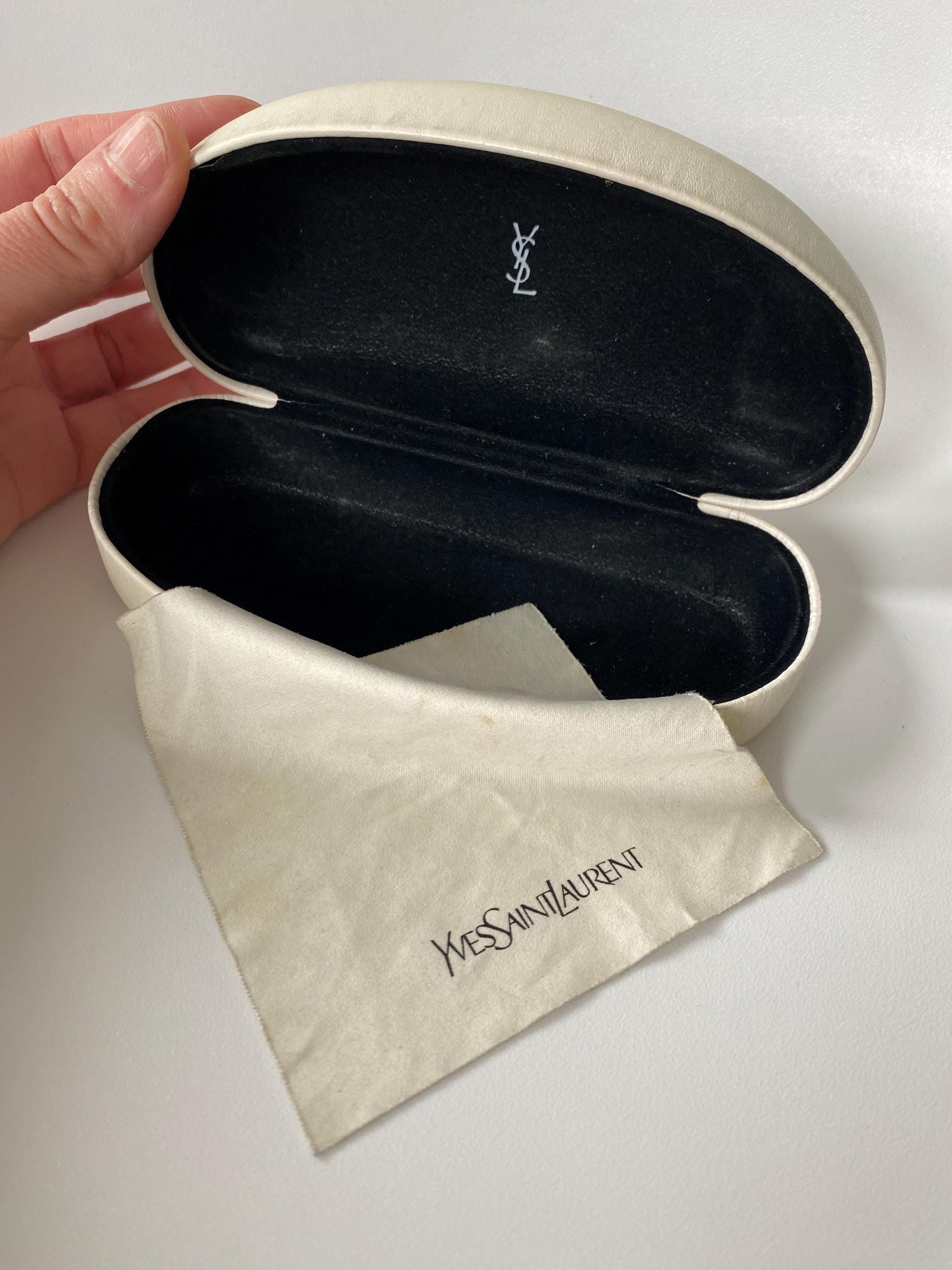 Vintage YSL Hard Shell Sunglasses Case With Original Cleaning