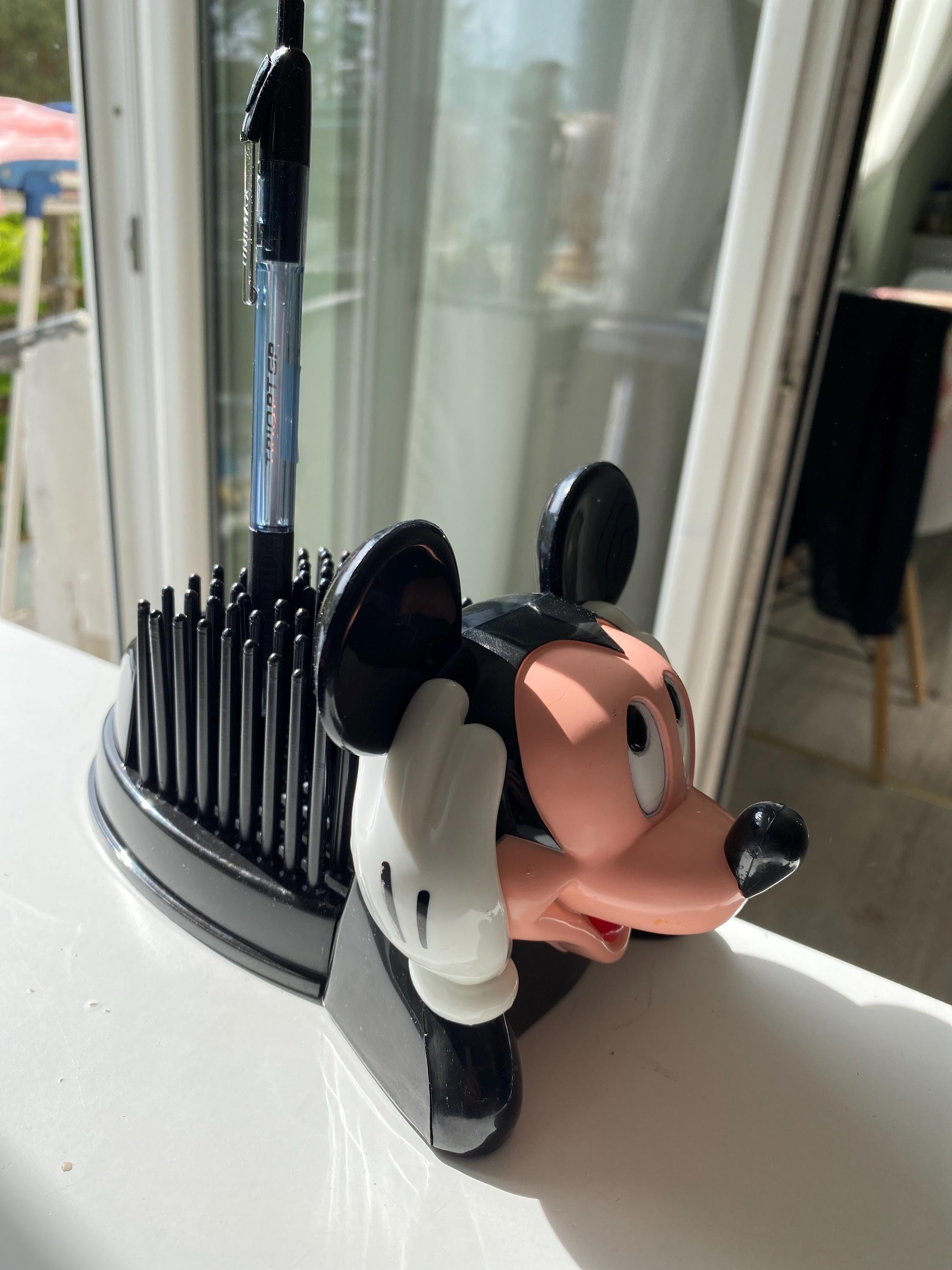 Vintage 80s Mickey Mouse Pen Holder: Herlitz Desk Organizer - Etsy