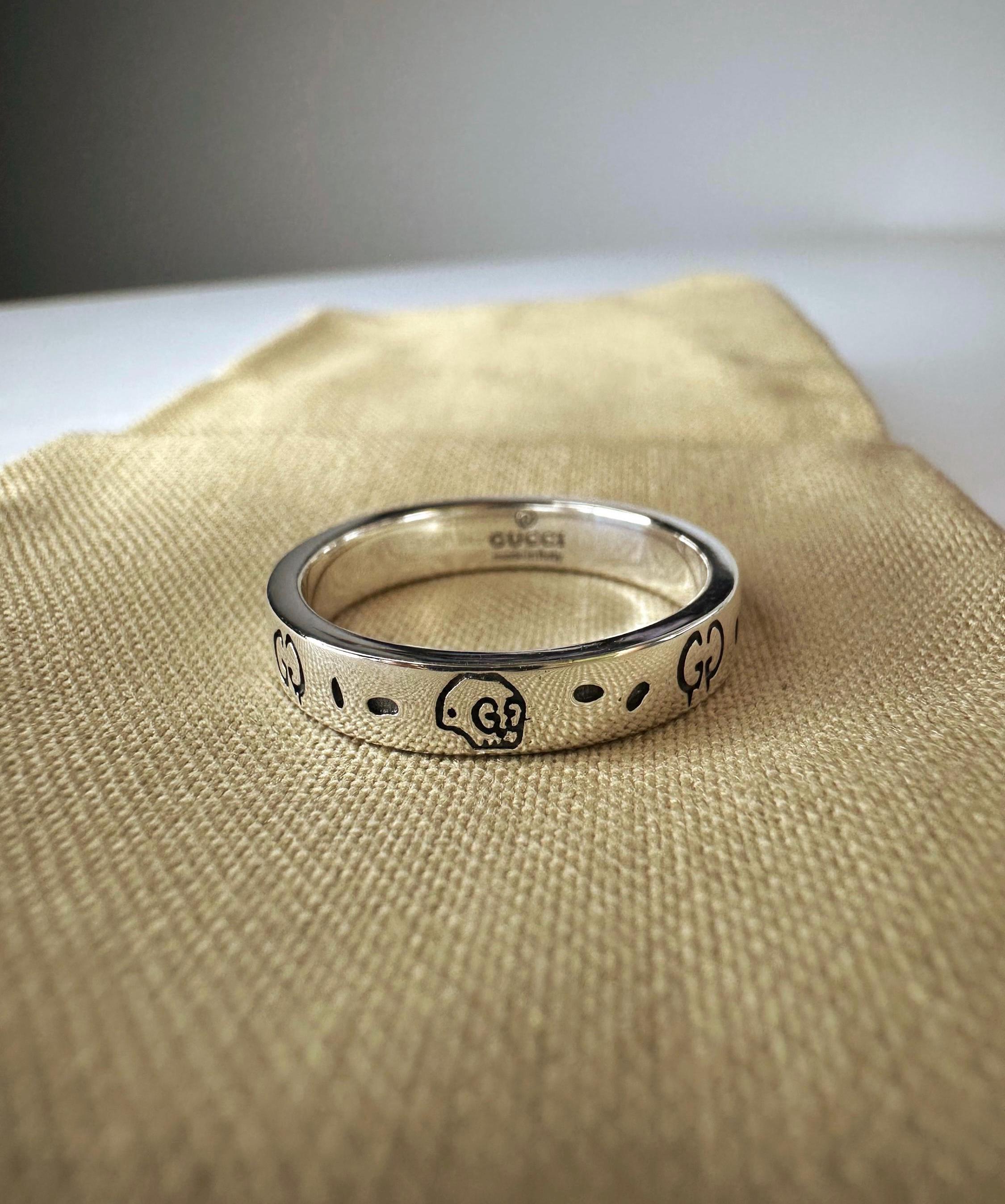 Bague fantome vintage en argent sterling 925 Gucci Etsy France