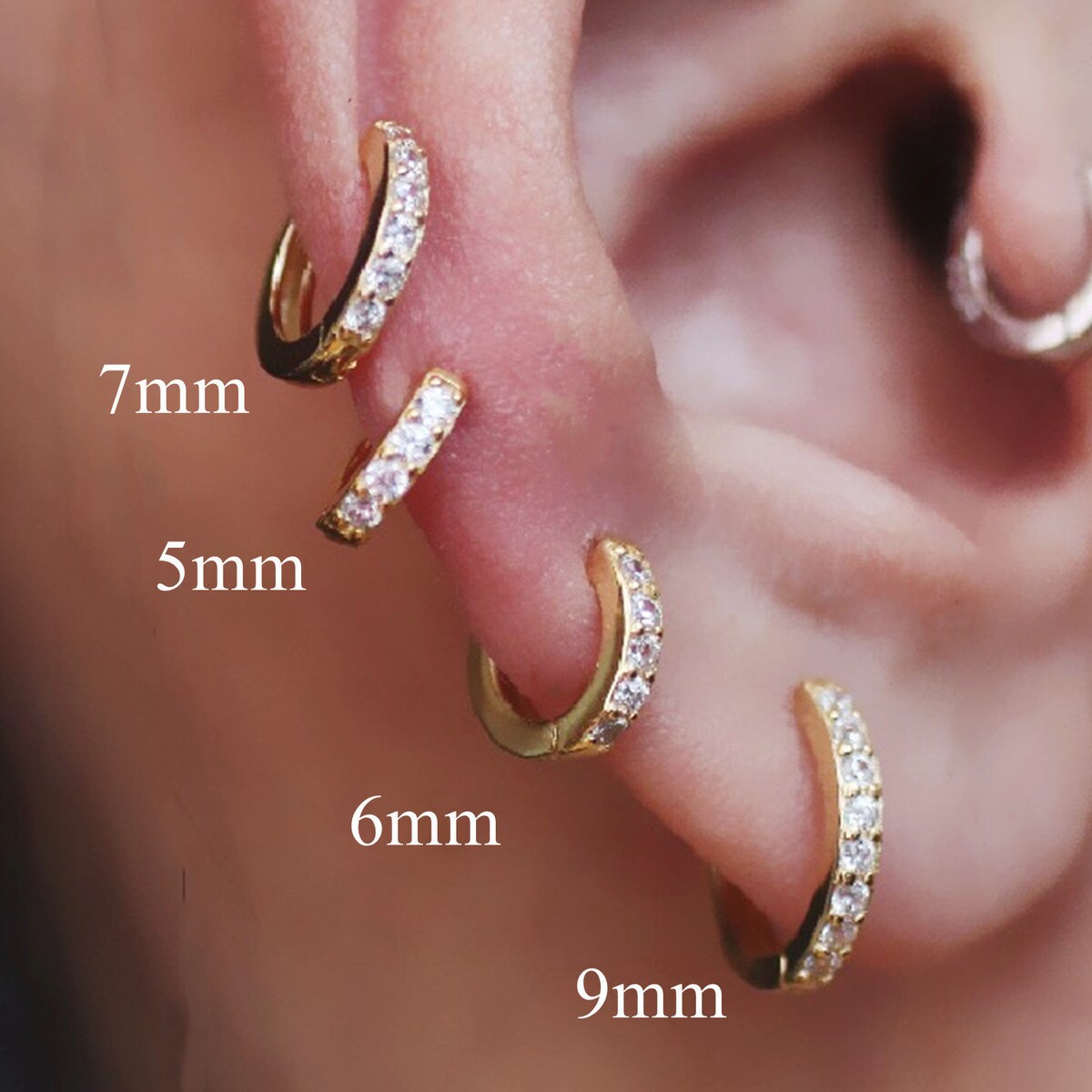 Cartilage huggie deals hoop