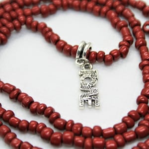African waist beads with clasp,Red belly chain,Waistbeads for weight loss tracker,Tie waist beads african jewelry,Stomach beads,Waist chain