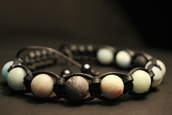Matte Amazonite Bracelet Homme Raw Amazonite Prosperity Etsy Matte Amazonite Bracelet Homme Raw Amazonite Prosperity Etsy