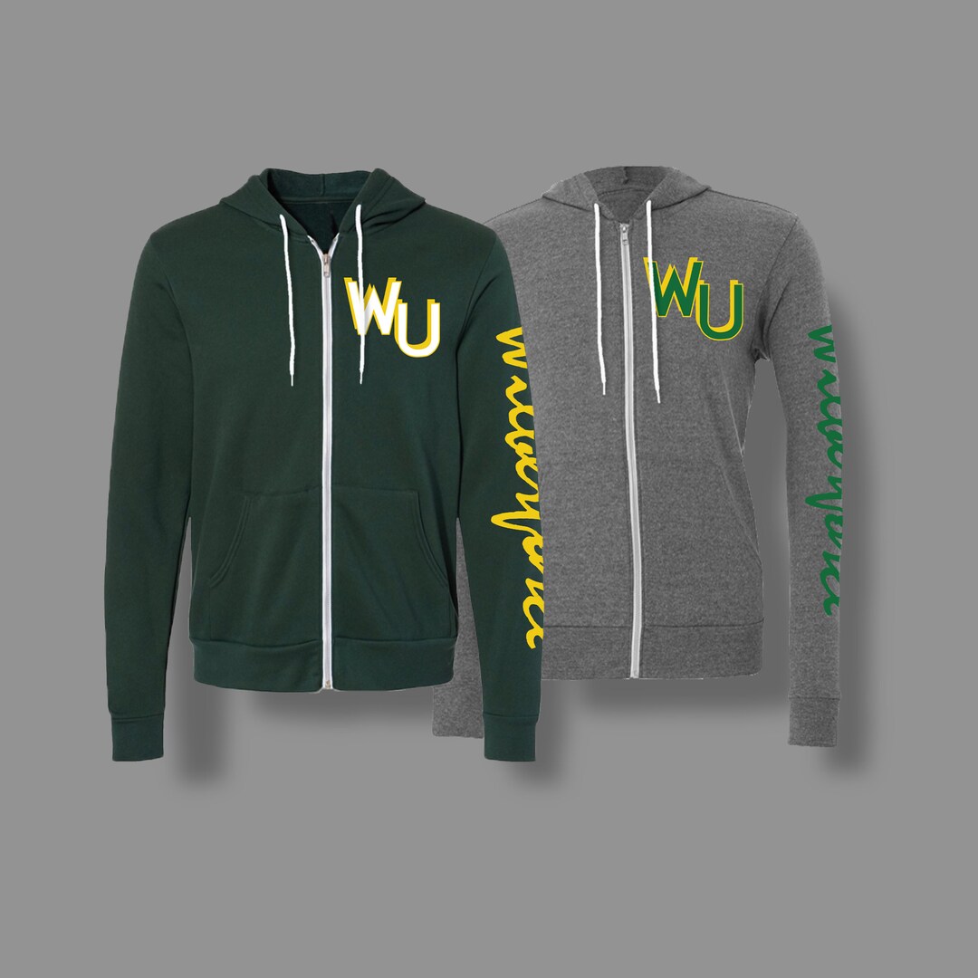 Wilberforce University Retro Zip Hoodie Wilberforce University