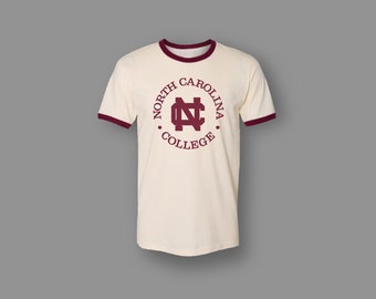 North Carolina College Retro Ringer