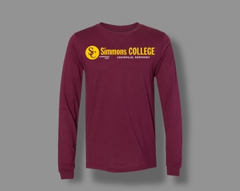 Simmons College Long Sleeve Tee                                                                  hbcu, simmons college, simmons falcons