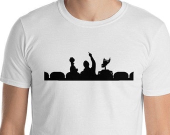 MST3K Silhouette Short-Sleeve Unisex T-Shirt