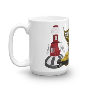 Mystery Science Theater 3000 MST3K Inspired Robot Fan Art Coffee Mug image 6