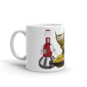 Mystery Science Theater 3000 MST3K Inspired Robot Fan Art Coffee Mug image 4