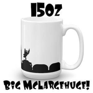 Mystery Science Theater 3000 MST3K Inspired Fan Art Silhouette Mug image 7