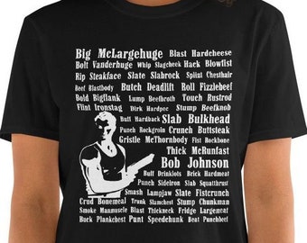 David Rider (Space Mutiny) Alternate Names T-Shirt - Big McLargehuge, Slab Bulkhead, and Bob Johnson Featured