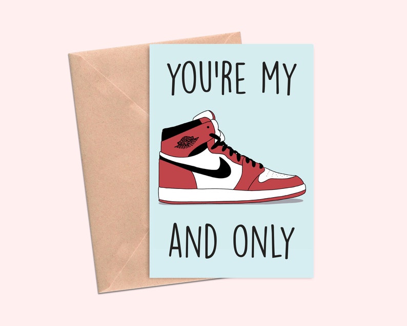 jordan shoe card