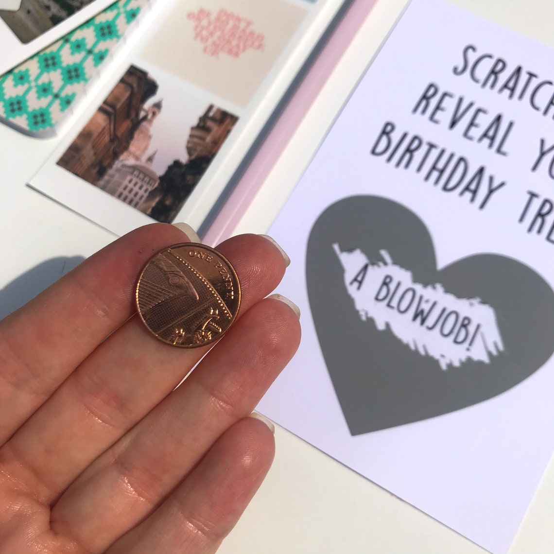 Geburtstag freche ScratchKarte Scratchcard für ihn Etsy