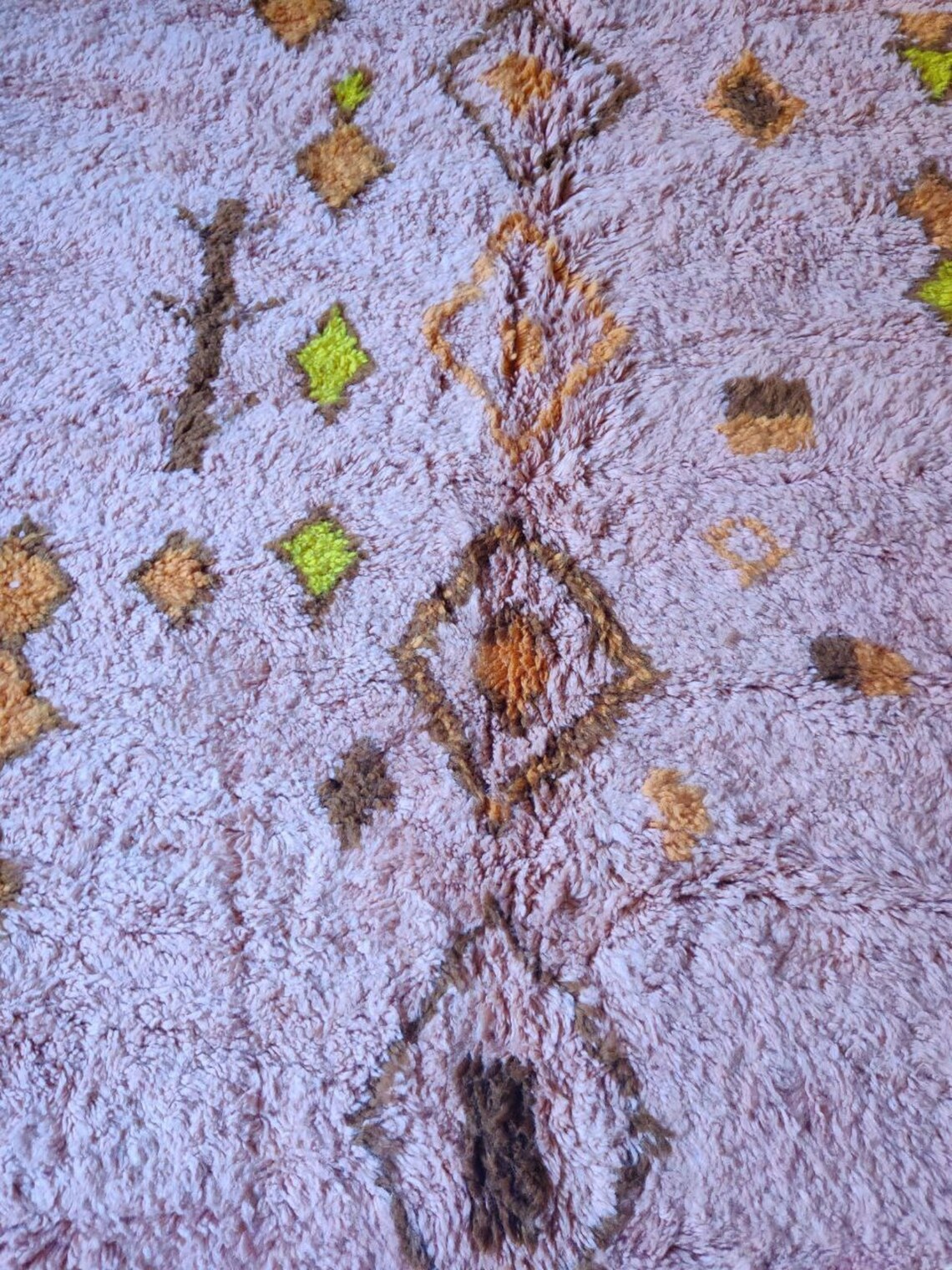 Moroccan Pink Rug Flat Woven Kilim Custom Rug Moroccan Etsy