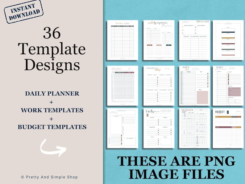 Boho Onenote Templates Bundle: Meeting Notes, Meeting Agenda, Project ...
