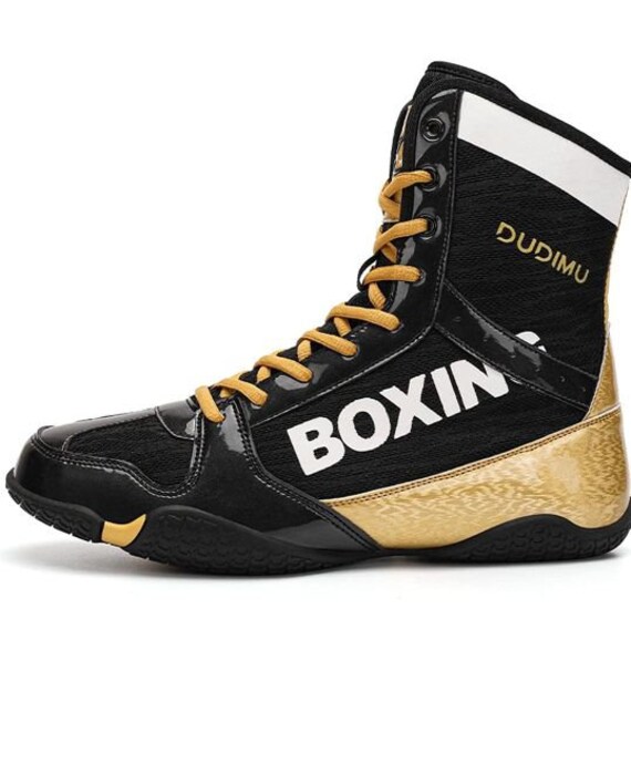 Personalised store boxing boots