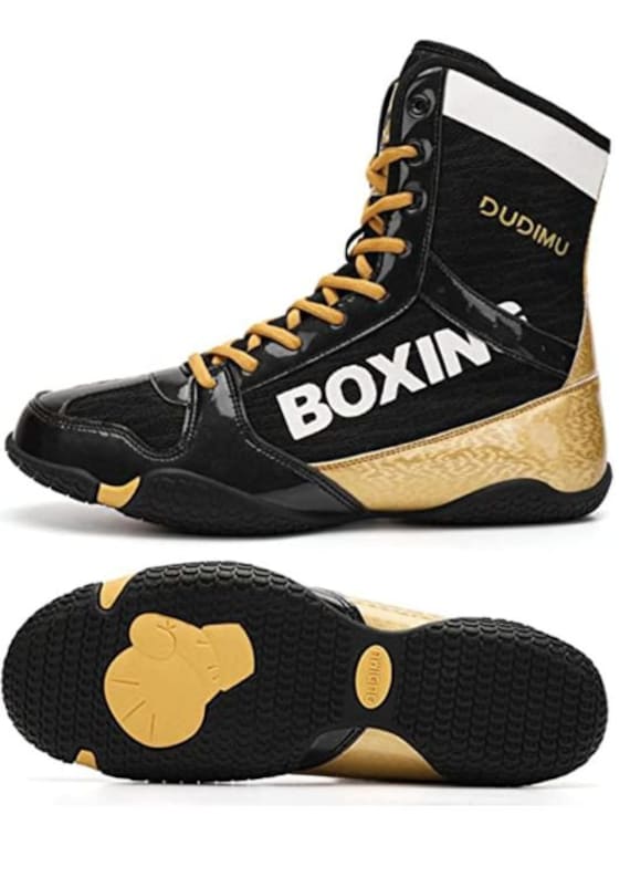 Custom made boxing clearance shoes