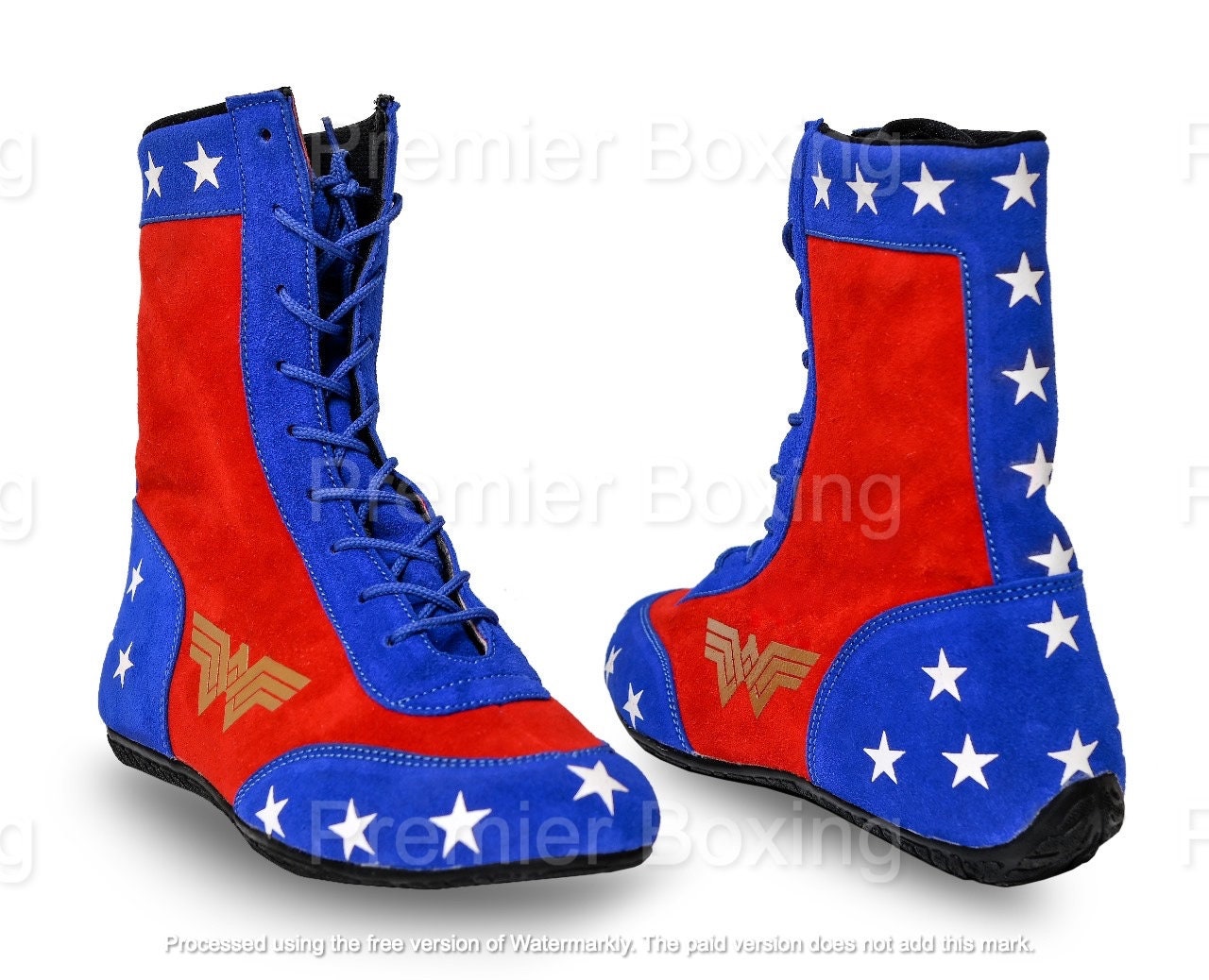 Personalised Boxing Shoes for Boxing Trainer Footwear Custom Made