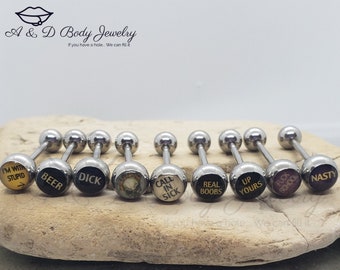 Logo Tongue Barbells