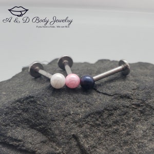 Perle Acryl Ball Lip Labret