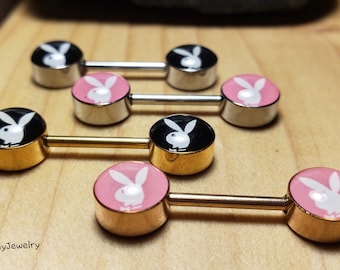 Bunny Nipple Barbell ~ Nipple Piercing