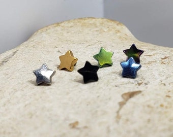 Star Dermal Anchor Top - 14 Gauge & 16 Gauge