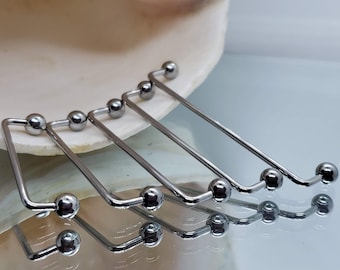 5 mm Ball Surface Barbell ~ 90 Degree Bend