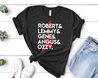 70's Rock N Roll Legends Unisex T-Shirt