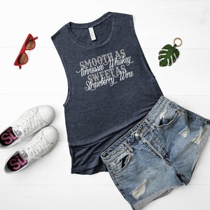 Tennessee Whiskey Strawberry Wine Shirt - Country Thunder Music Shirt -  Rodeo Shirt - Women's Graphic Tee - Western Shirt - Whiskey Shirt