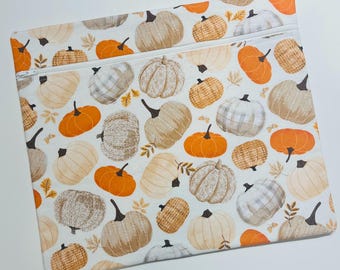 Autumn Pumpkins Project Bag