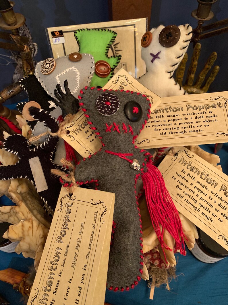 Voodoo Doll Hoodoo Intention Poppet