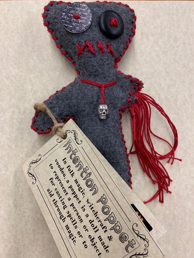 Voodoo Doll Hoodoo Intention Poppet