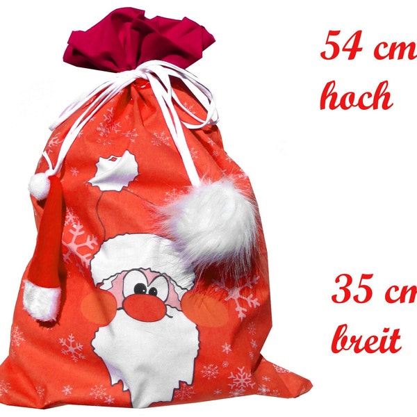 Geschenkbeutel XXL Nikolaussack *Nikolaus* Weihnachten Baumwolle doppellagig