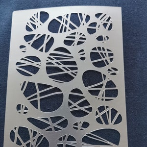 No1891 Pebbles stencil,flexible,reusable,125mic,wall decor,home decor,furniture painting,card making,craft stencils from BitOfEverythingByB