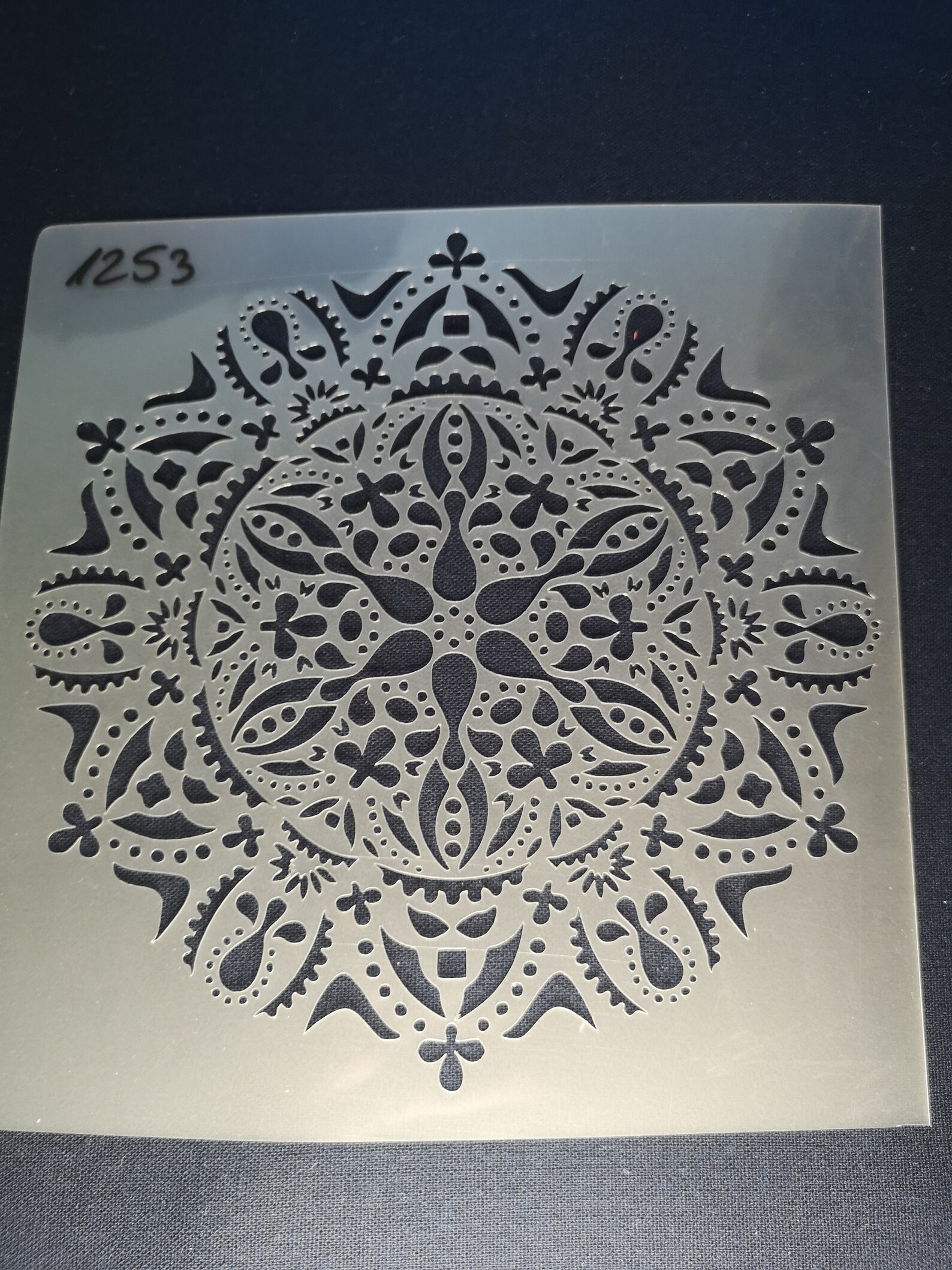 Mandala Schablone flexibel wiederverwendbar 125micron | Etsy